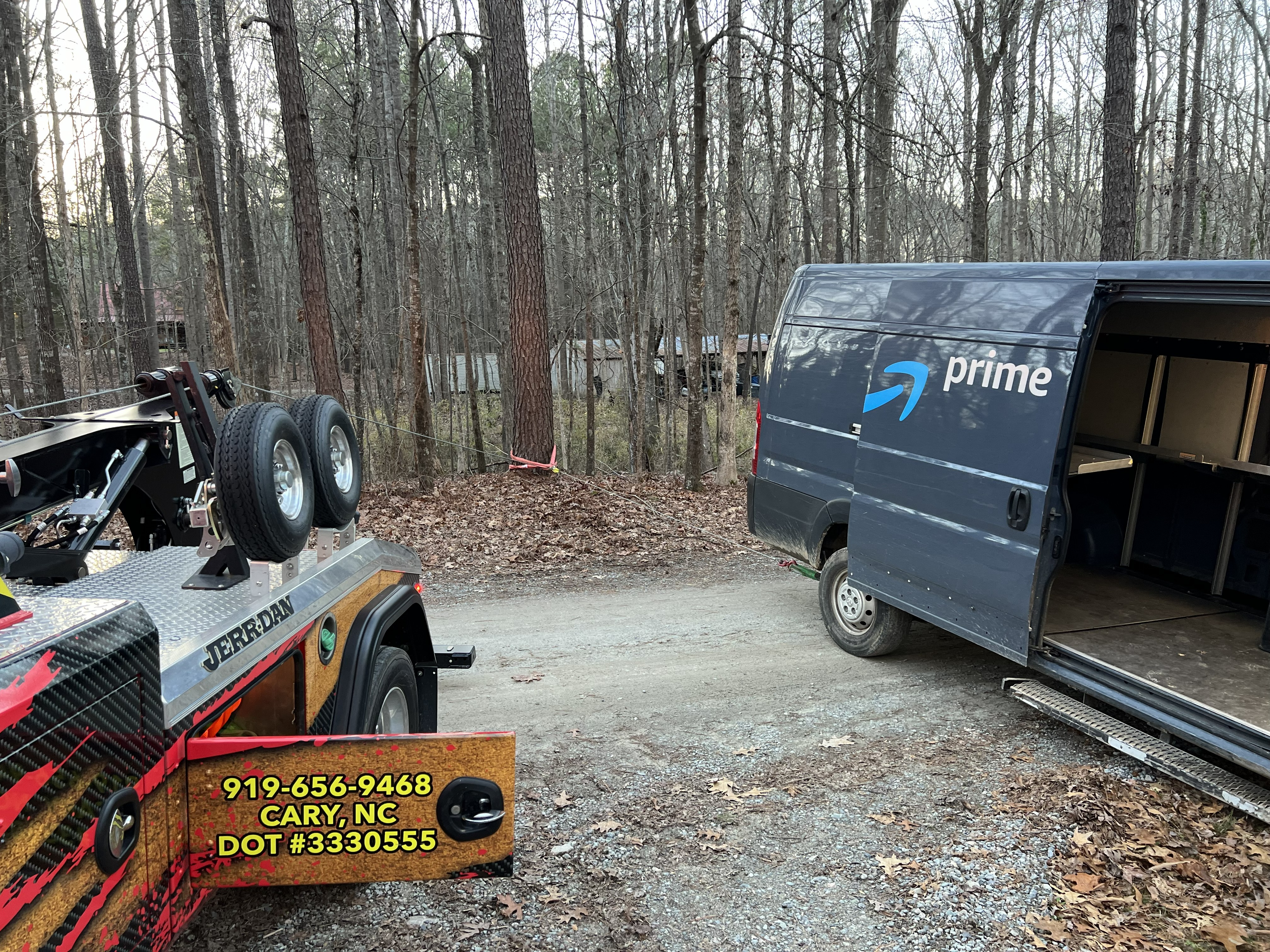 Bandit Towing on the job